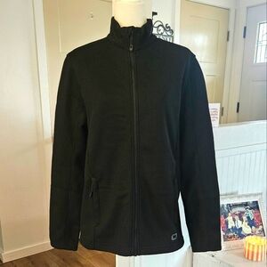 NWT's - OGIO - Mens Black Soft Shell Jacket, Fleece Lined - Size Med.